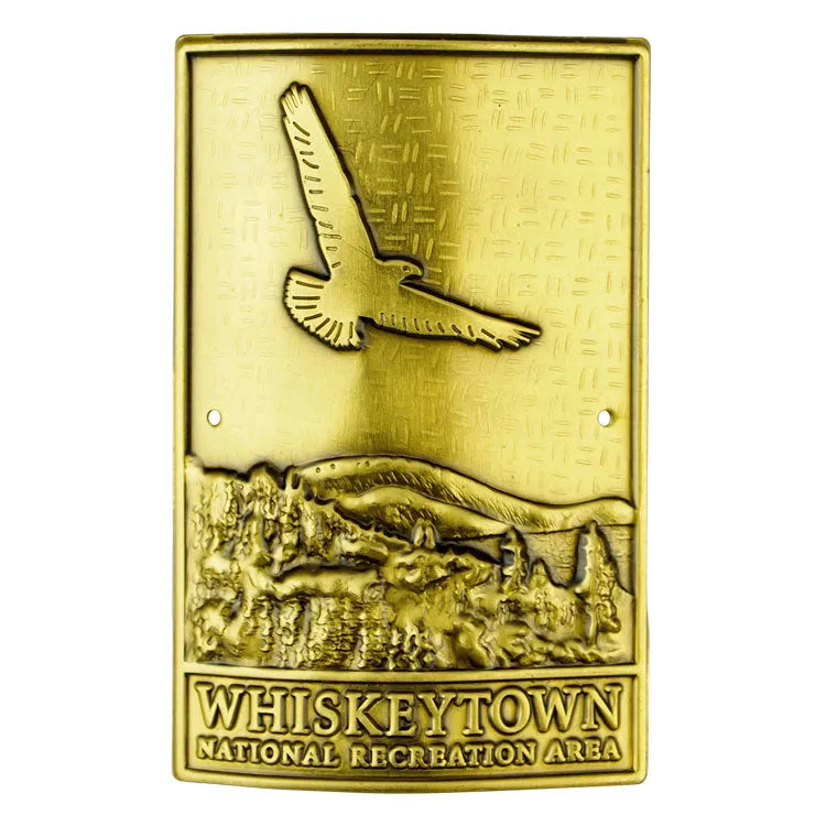 Whiskeytown National Rec. Area Hiking Stick Medallion - Logo