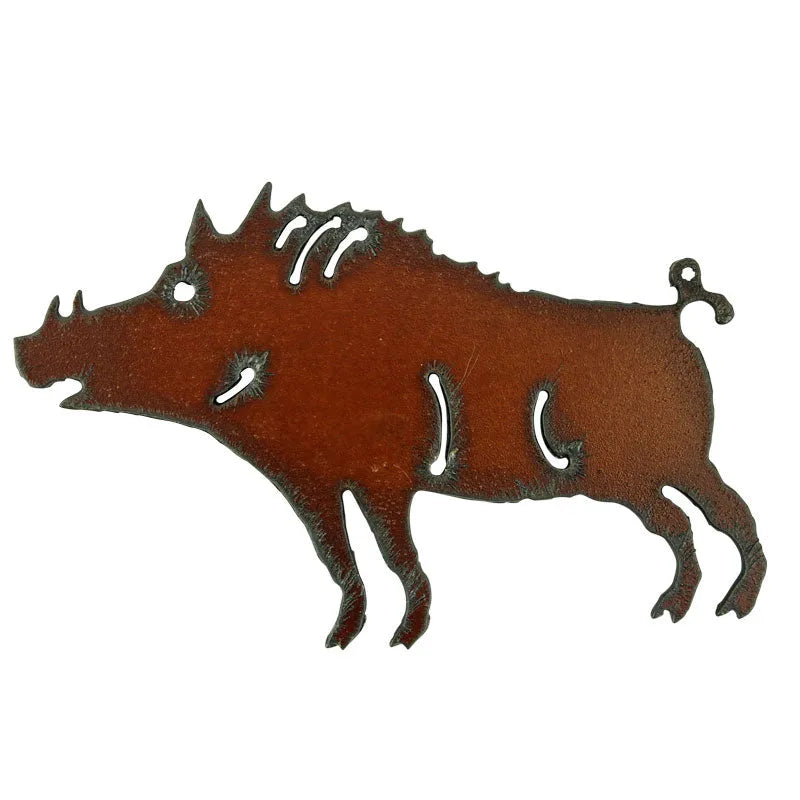 Metal Javelina Magnet