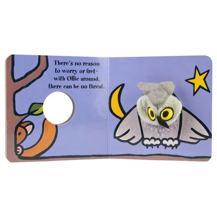 Little Owl Finger Puppet Book interior pages