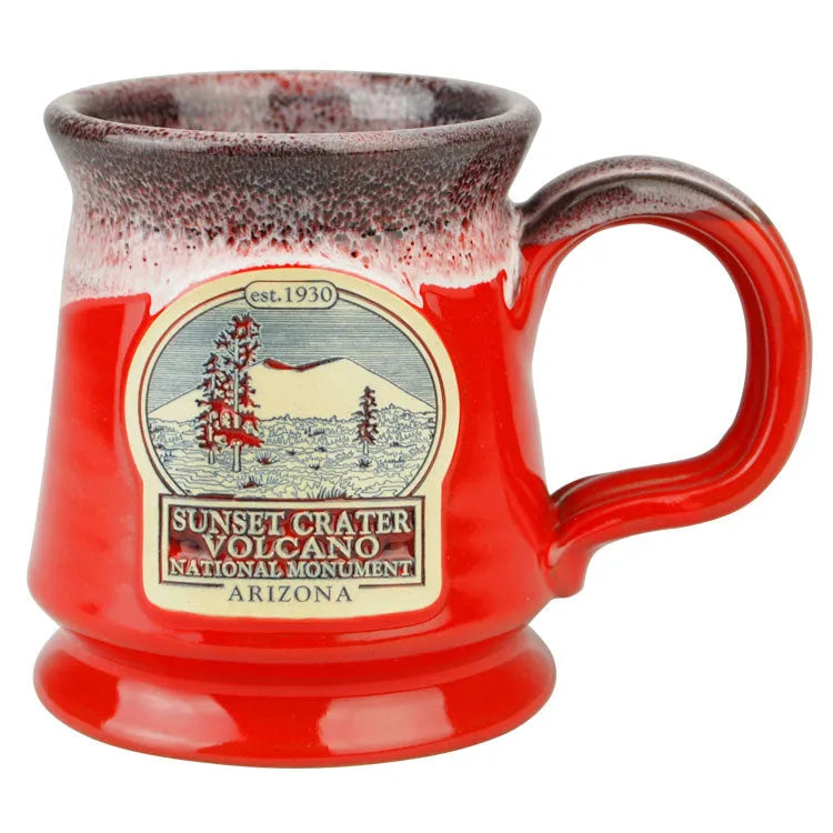 Sunset Crater Volcano National Monument Mug from Deneen Pottery