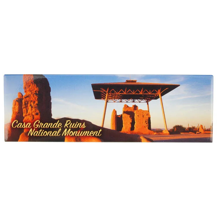 Casa Grande Ruins National Monument Magnet - Panorama
