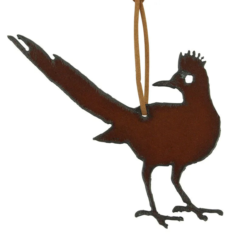 Metal Roadrunner Ornament