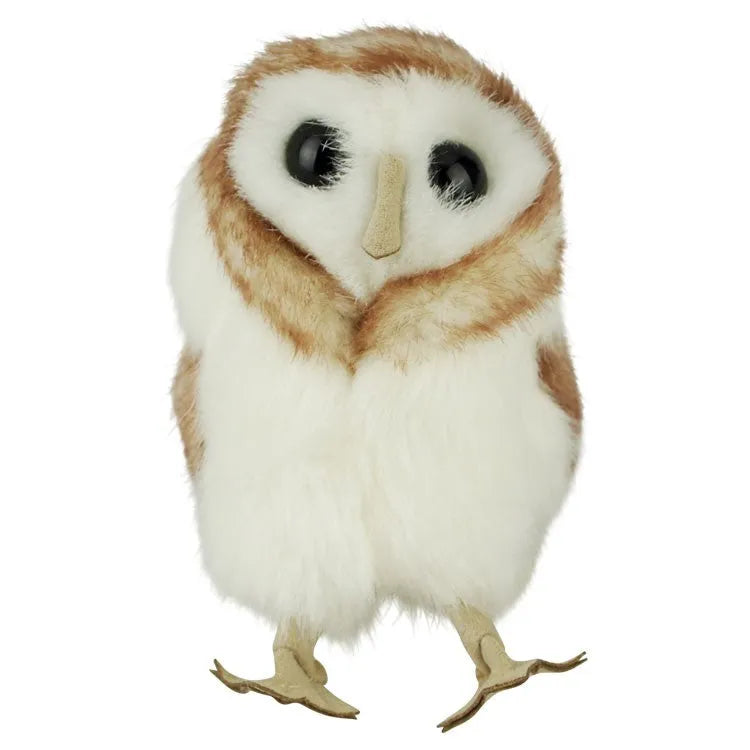 Barn Owl Mini Puppet Plush Toy front