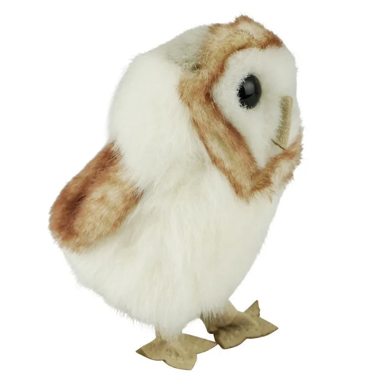 Barn Owl Mini Puppet Plush Toy side