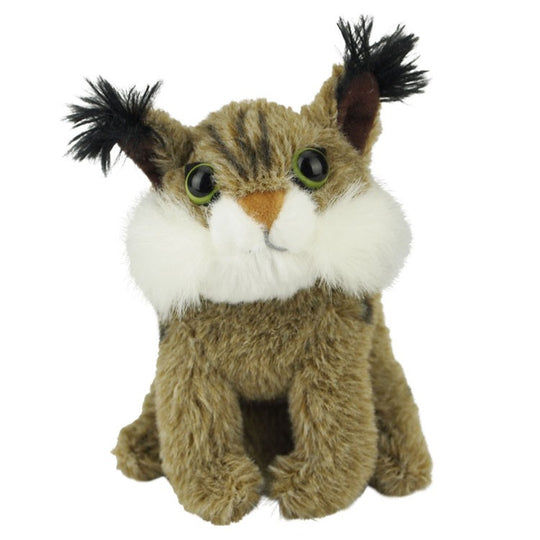 Bobcat Mini Puppet Plush Toy