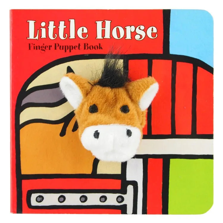 Little Horse Finger Puppet Book front cover