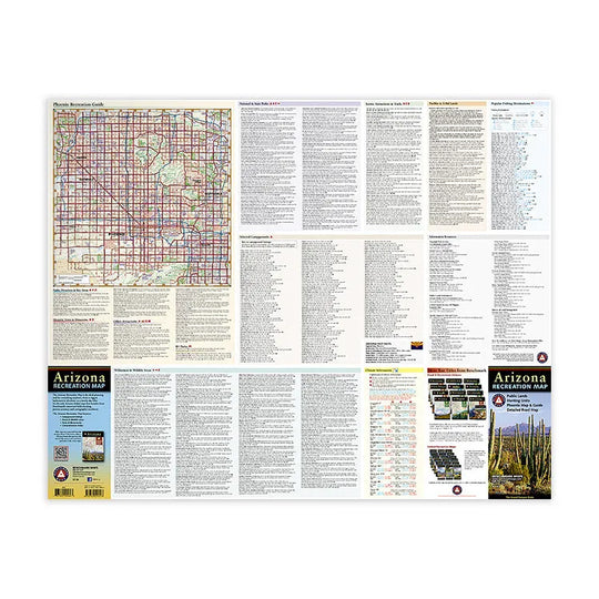 Arizona Recreation Map - Benchmark