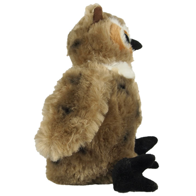 Great Horned Owl Plush Toy - 7 Inch