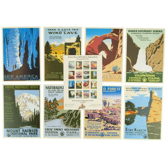 Historic WPA Postcard Set