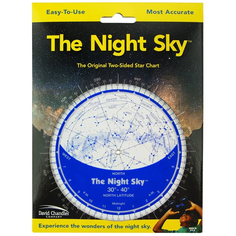 The Night Sky Rotating Star Chart front packaging