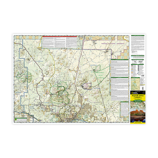 National Geographic Flagstaff - Sedona Map