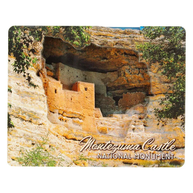 Montezuma Castle National Monument Magnet - Castle 3-D
