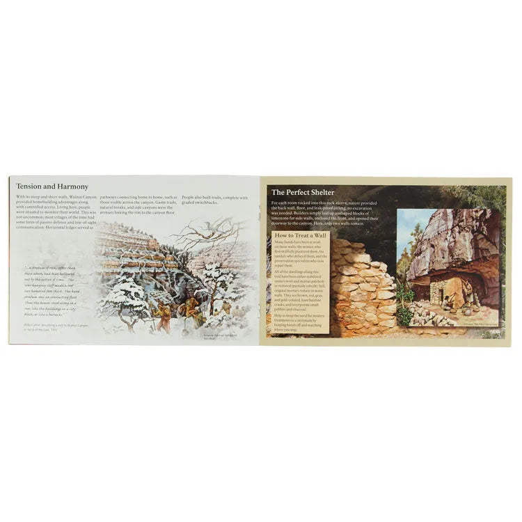 Walnut Canyon National Monument Trail Guide Interior Pages 2