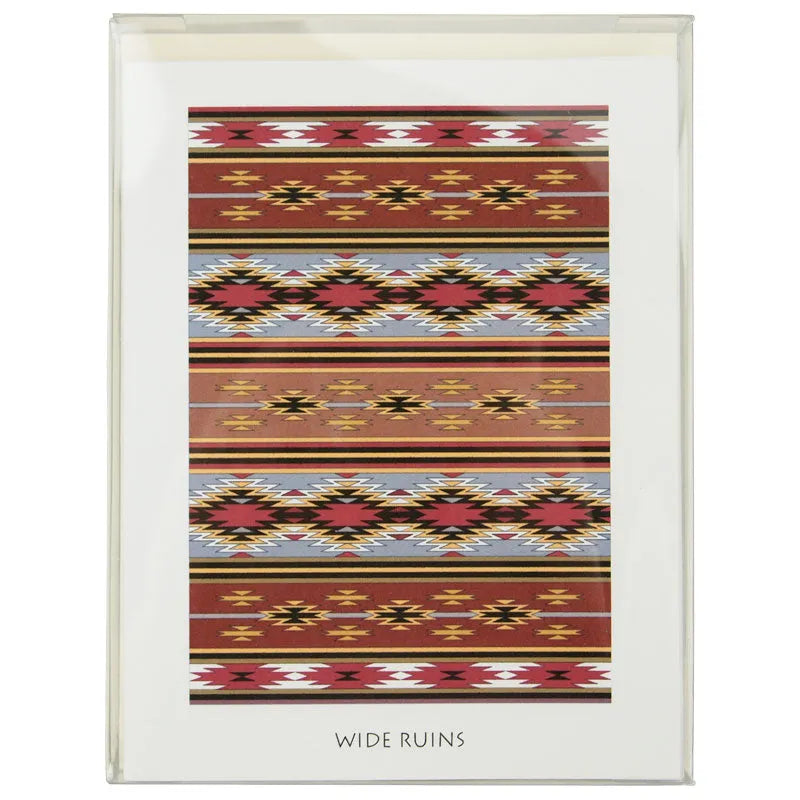 Navajo Weavings Notecard Set - WNP | National Park Store