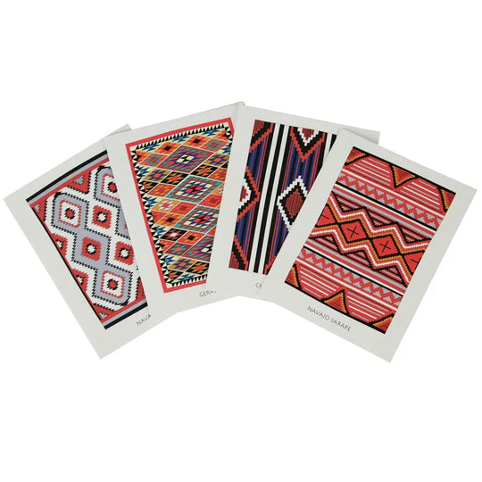 19th Century Navajo Weavings Notecards fanned out