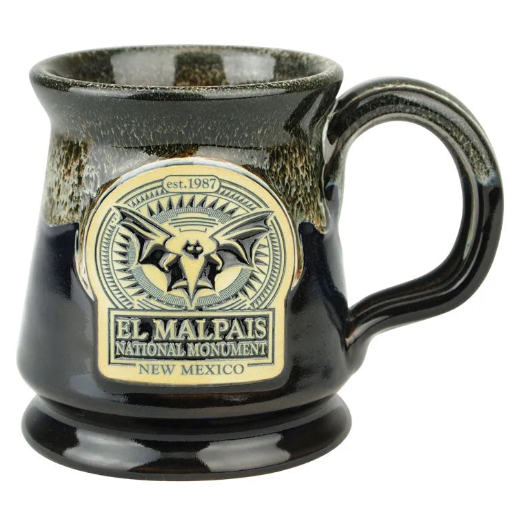 El Malpais National Monument Footed Mug from Deneen Pottery