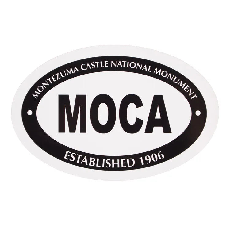Montezuma Castle National Monument Sticker - Mini Oval