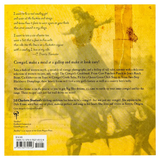 The Cowgirl's Cookbook Back Cover