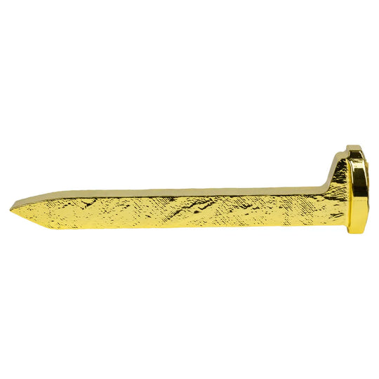 Golden Spike National Hist. Park Metal Replica Spike back view
