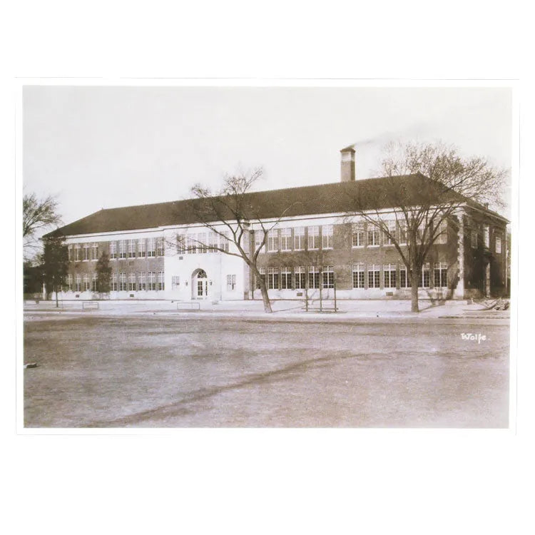 Brown v. Board of Education National Hist. Site Postcard - Sepia