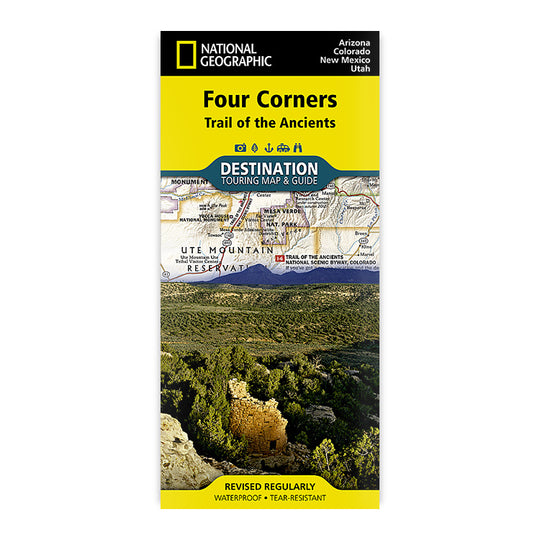 National Geographic Four Corners: Trail of the Ancients Nat Geo Map