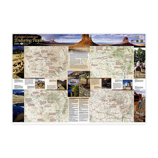 National Geographic Four Corners: Trail of the Ancients Nat Geo Map