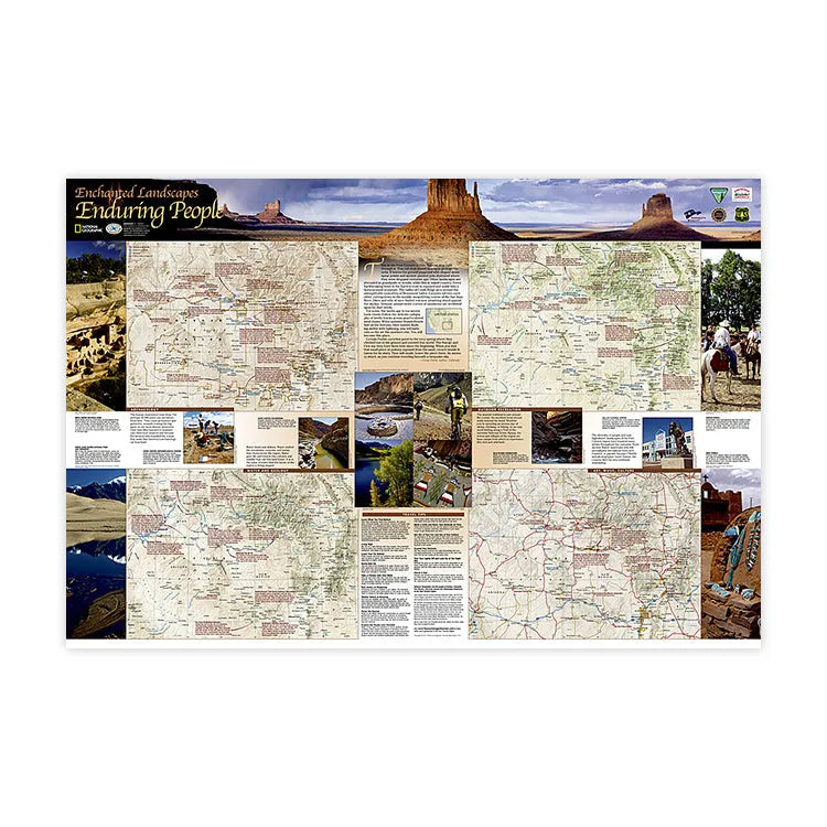 4 Trails Map Four Corners: Trail of the Ancients Map - WNP | Shop Today