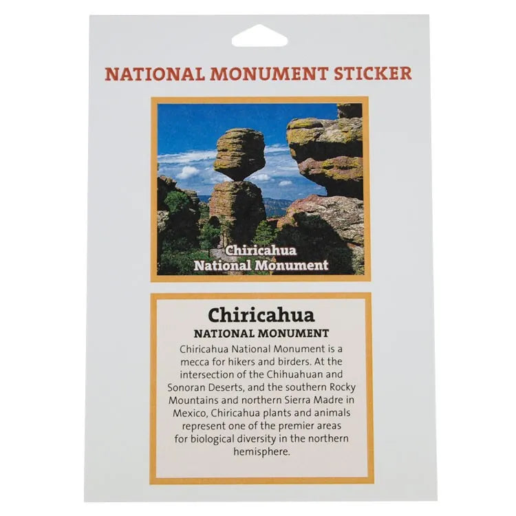 Chiricahua National Monument Park Sticker