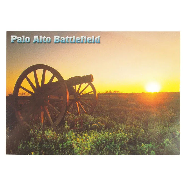Palo Alto Battlefield National Hist. Park Postcard - Cannon