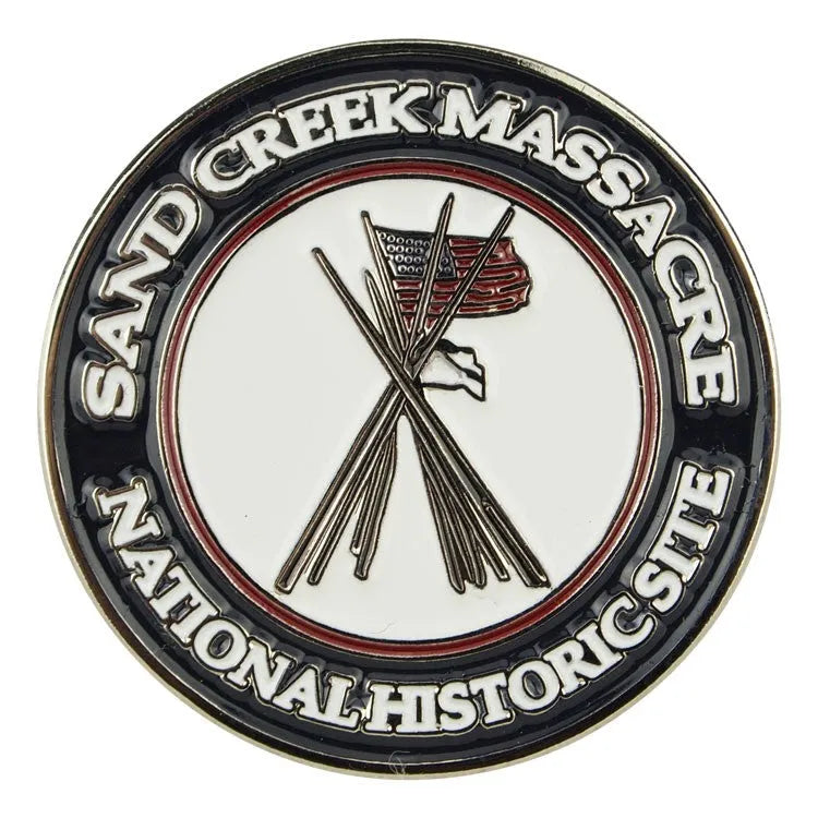 Sand Creek Massacre NHS Pin