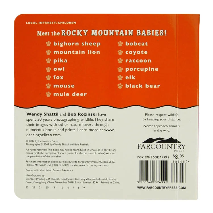 Rocky Mountain Babies back cover