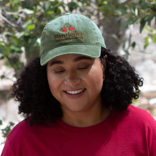 Bandelier National Monument Cap On Woman