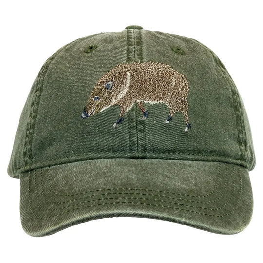 Javelina Embroidered Cap Front View
