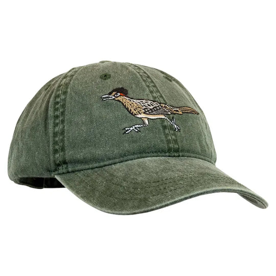 Roadrunner Embroidered Cap Facing Left