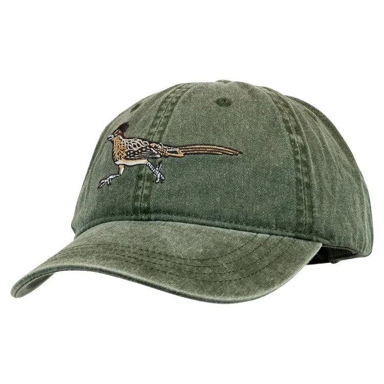 Roadrunner Embroidered Cap Facing Right