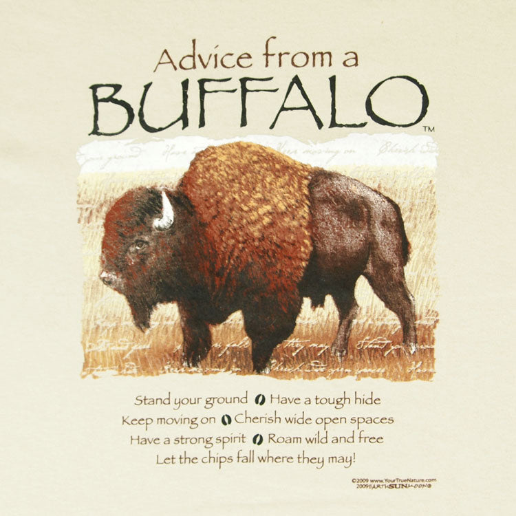 Little Bighorn Advice from a Buffalo T-Shirt