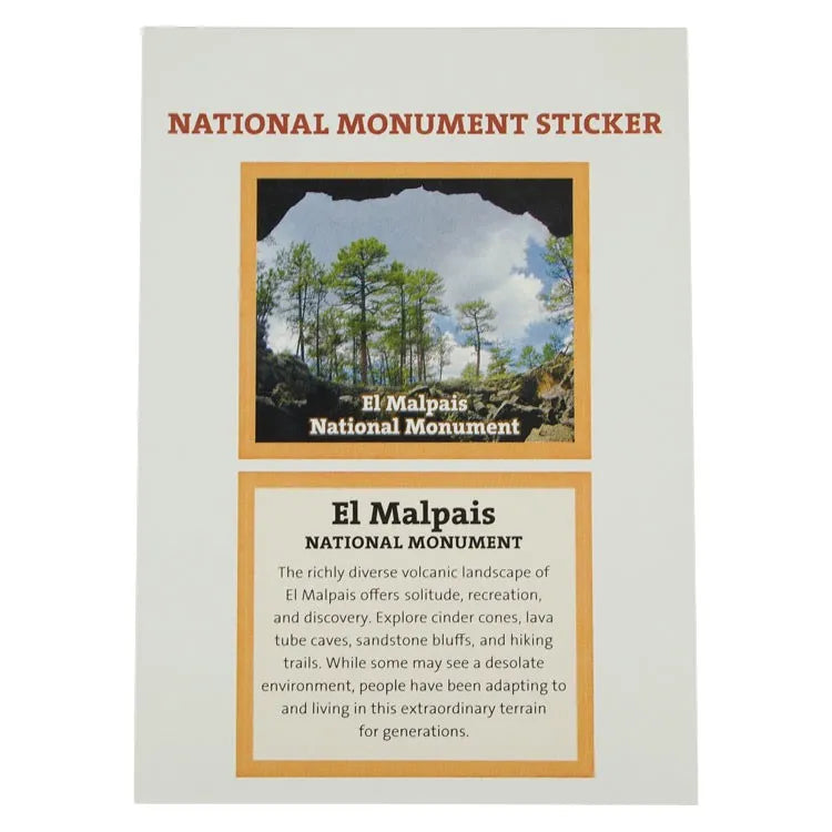El Malpais National Monument Park Sticker