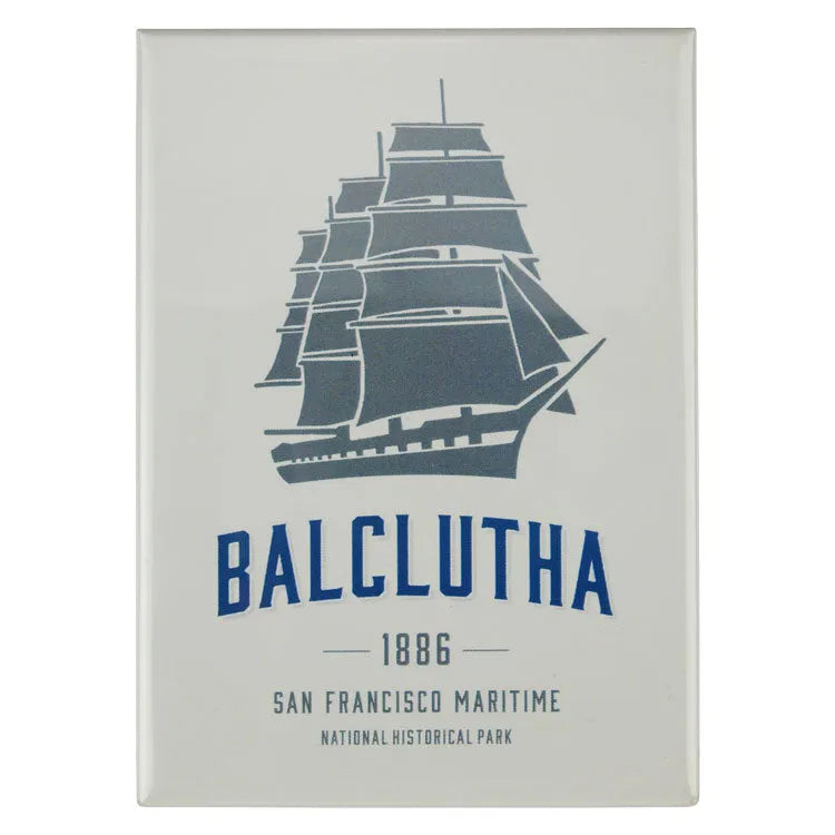 San Francisco Maritime National Hist. Park Magnet - Balclutha Logo