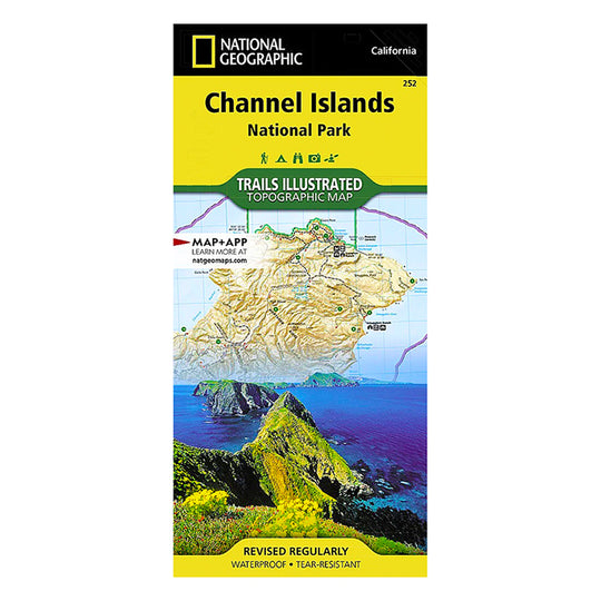 National Geographic Channel Islands National Park Map