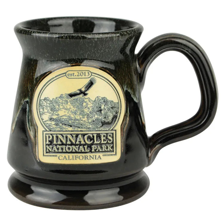 Pinnacles National Park Footed Mug from Deneen Pottery