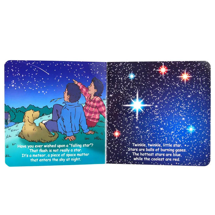 Good Night Galaxy book interior pages