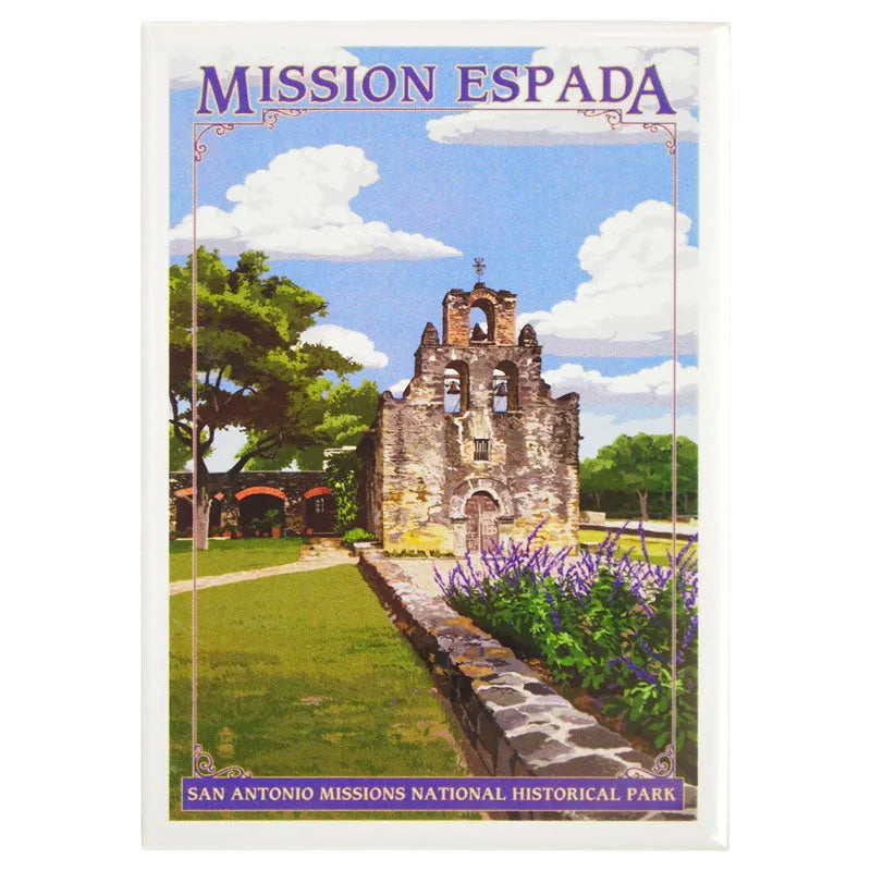 San Antonio Missions National Hist. Park Magnet - Espada