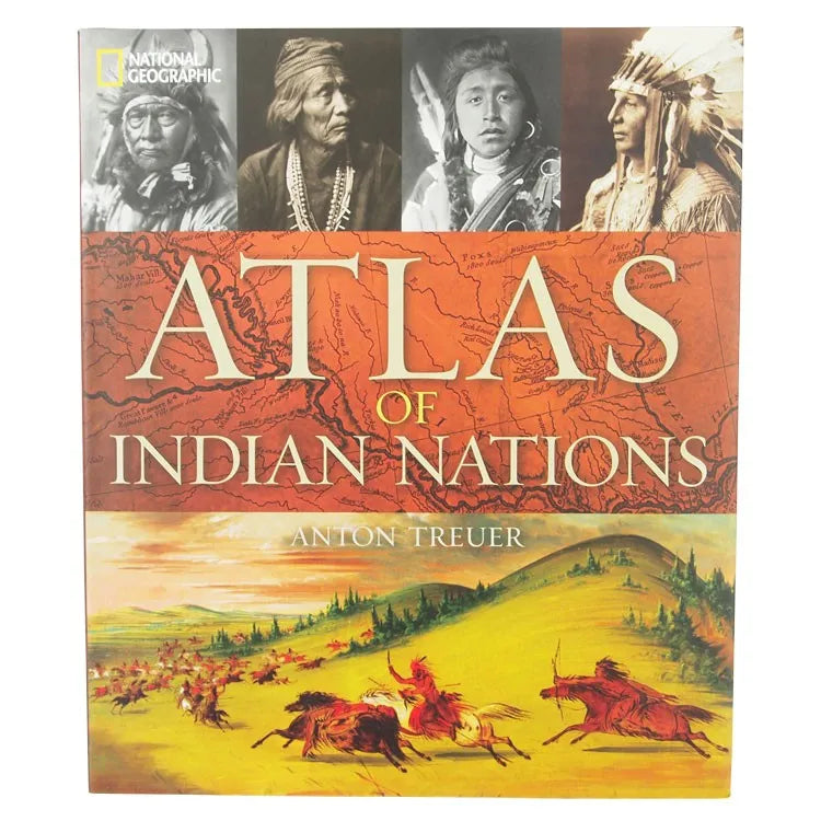 Atlas of Indian Nations by Anton Treuer front cover