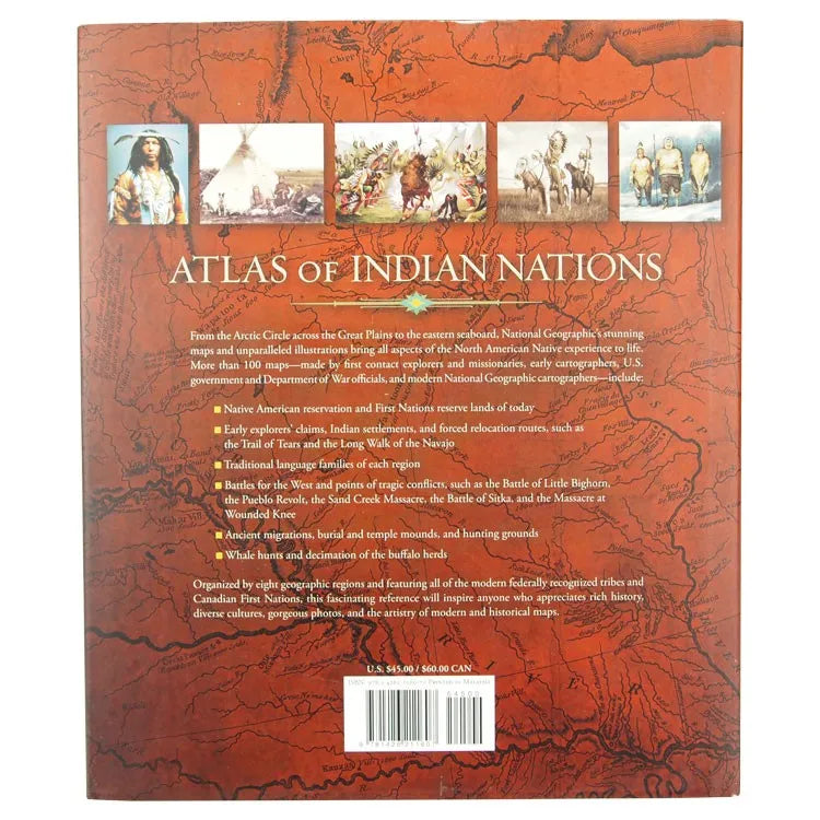 Atlas of Indian Nations by Anton Treuer back cover
