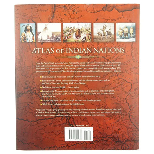 Atlas of Indian Nations by Anton Treuer back cover