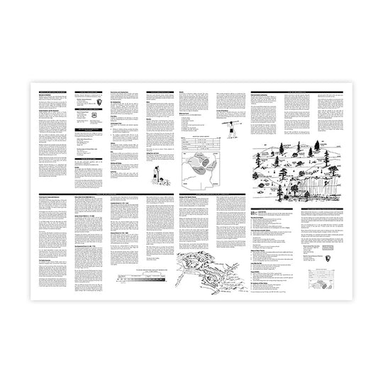 National Geographic Bandelier National Monument Map