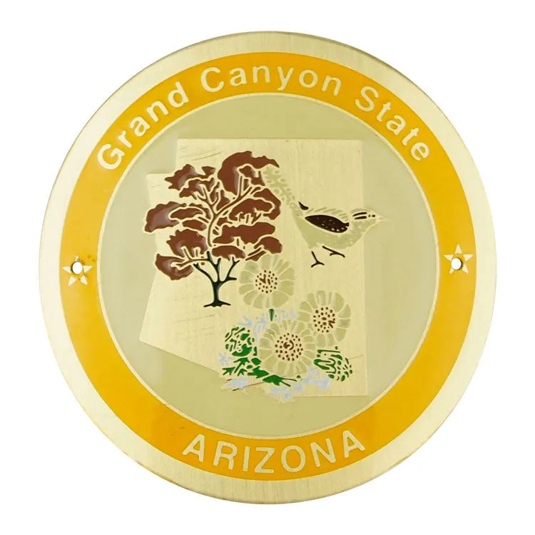 Arizona Hiking Stick Medallion