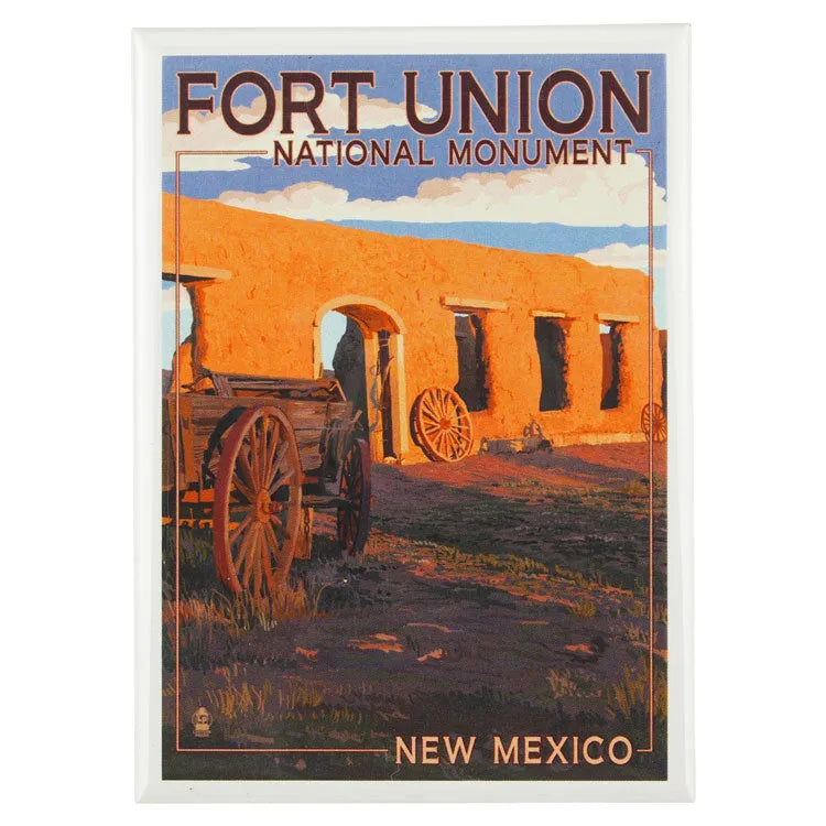 Fort Union National Monument Magnet - Illustration