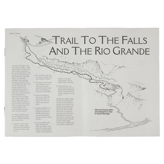 Bandelier National Monument Falls Trail Guide