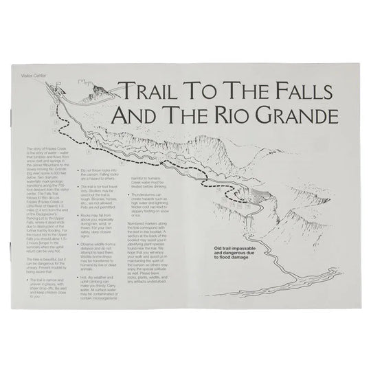 Bandelier National Monument Falls Trail Guide Interior Pages